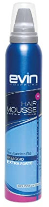 EVIN | Mousse per Capelli Fissaggio Extra Forte, 200 ml