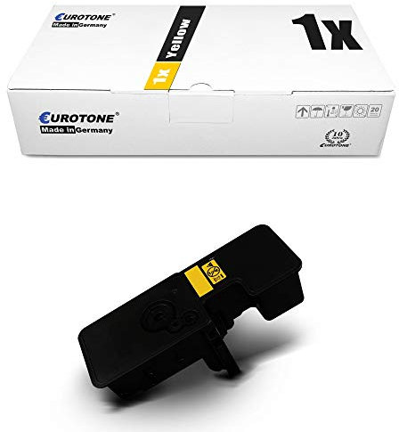 Eurotone 1x Toner für Kyocera Ecosys M 5526 wie TK-5240Y TK5240Y TK5240 TK-5240 Yellow