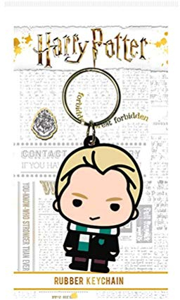 Wizarding World Harry Potter - Draco Malfoy Chibi, Schlüsselanhänger aus Gummi, 4.5 x 6 cm