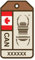 Travelbug Aufkleber Geocaching Kanada Canada Sticker Tb Numbe