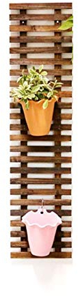 Blumenständer Blumenregal An Der Wand Montiert Pflanzenregal Innen Blumenständer Balkon Hängend Draussen Deko-Regal, 4 Größe (Size : 29x120cm)