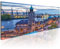 B&D XXL - Wandbilder XXL Hamburg 150x50 cm 1 tlg - Wand Deko Vlies Leinwand Bilder Groß Wanddeko Wohnzimmer Schlafzimmer Kunstdrucke Panoramabild - Stadt Architektur Skyline 030221-2