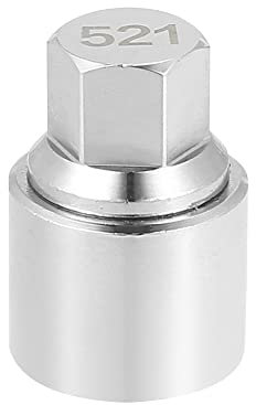 X AUTOHAUX Car Wheel Lock Lug Nut Screw Removal Socket Keya for V-W Touareg