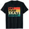 Eat Sleep Skate Repeat Roller Eiskunstlaufschuh T-Shirt