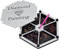 Plateau Diamond painting Deluxe, Accessoire boite de rangement peinture diamant/Idéal pour utiliser plusieurs couleurs en même temps