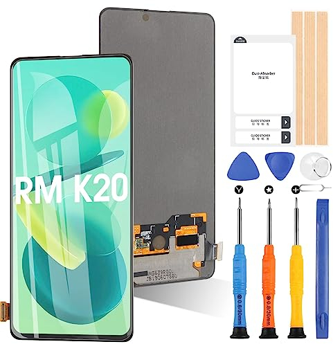 ARSSLY LCD-Bildschirm für Xiaomi Redmi K20/K20 PRO Mi 9T/Mi 9T PRO 6,39 Zoll LCD Display Ersatz Touchscreen Digitazer Assembly mit Reparaturset