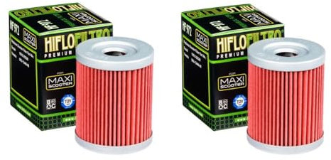 DB PARTS 2 filtri olio compatibili con Yamaha 400 YP R X-Max (XMax) (SH071) 2013 2014 2015
