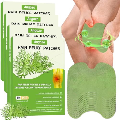 Pain Relief Patch - 40 Stück Pain Relief Patches knie Wellnesstic Schmerzpflaster,Kniepflaster Gegen Arthrose,Schmerzlinderung Patch Schnell Wirkend für Knie, Rücken, Nacken Muskelkater