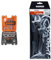 Bahco S87+7 Socket & Spanner Set, Metric & AF 1/4 & 1/2 Drive, 94 Pieces & BHADJUST 3 ADJ3 Set of 3 Adjustable Wrenches (8070/8071 / 8072), Grey, 16 degree head angle