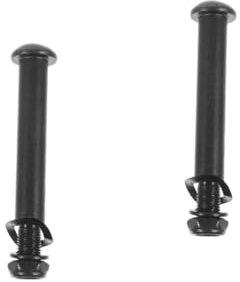 VANZACK 2 Stück Elliptische Drehverschlüsse Rig Trainer Eliptica Stepper Ellipsentrainer Bolzen Motorisierter Ellipsentrainer Zubehör Trainingsgerät Hantel Sechskantmutter Ellipsentrainer