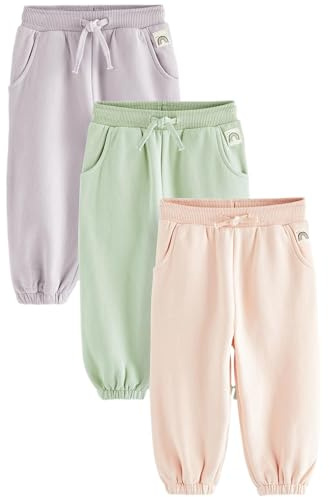 NEXT Mädchen Jogginghosen, 3er-Pack