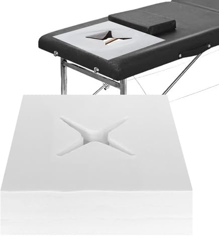 Kadryxon 200 Stück Einweg Nasenschlitztücher für Massageliegen,Gesichtsauflagen für Massageliegen Einwegauflage für Massagetischen, Massagebänke & Behandlungsliegen 40 x 40cm