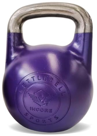 Kettlebell Turnier Incore Sports 20 kg | Stahl-Kettlebell in Wettkampfgröße für Girevoy Sport