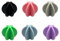 JTQYFI Bola de batidora de proteínas multicolor para mezclar suavemente en botellas de gas a granel, bola mezcladora de plástico de color aleatorio, 6 unidades