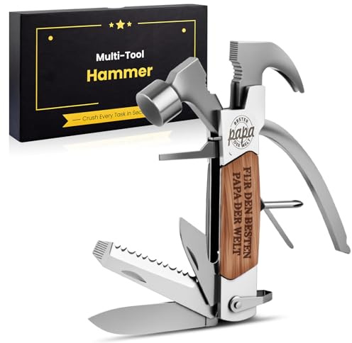 Regalo Hombre, 12 en 1 Multiherramienta Camping Accesorios, Regalos Originales para Hombres, Regalo Hombres Cumpleaños, Regalos Navidad, Regalos Hombre Navidad Gadgets Tecnologicos