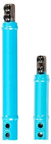 EzyRoller Drifter X Spinner X Ersatzteil Verlängerung Stange Trike Funfahrzeug Scooter 3 bis 14+ Jahre Blau Kurz + Lang 110 mm + 197 mm Durchmesser 25 mm