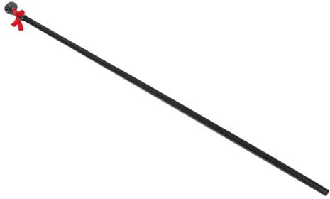 Housoutil Halloween Skull Scepter Staff with Skeleton Hand Cane and Bow Tie, Plastic Walking Stick for Costume Event, Silver Halloween Costume Accessories with Eye-catching Aesthetics