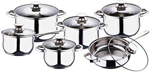 BLAUMANN Batteria da Cucina 12 Pezzi, Linea: Jumbo