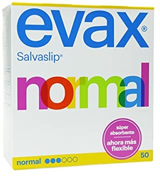 Evax Salvaslip Normal, 50 unidades, Protección, Comodidad y Sistema No Olor