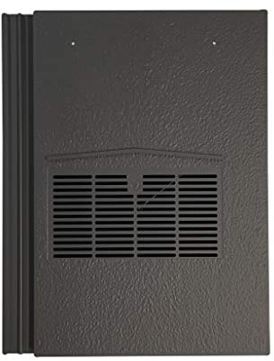 Beddoes Products Roof Tile Vent for Marley Modern and Redland Mini Stonewold (Grey - Smooth)