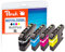 Peach B221/223/225/227/229 Spar Pack Druckerpatronen XL (BK, C, M, Y) ersetzt Brother LC-227XLVALBP für z.B. Brother MFCJ 4420 DW, Brother MFCJ 4625 DW, Brother MFCJ 4620 DW, Brother DCPJ 4120 DW
