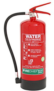 Firechief ESW6 Ecospray Water Extinguisher, XTR, 6 L, Red