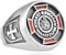 Ritter Templer Freimaurer Handmade Sterling Silber 925 Ring Kreuz Rote Schwarz Schmuck Juwelen Silverzone77