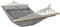 BB Sport Stabhängematte 240 x 150cm Hängematte inkl. 2 Kissen max. 300 kg 2 Personen Doppelhängematte Outdoor, Farbe:Karst