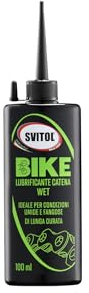 SVITOL Lubrificante Catena Wet, Speciale Giro d'Italia, Lubrificazione Duratura, Proprietà Anti Usura, Ideale per E-Bike, 100 ml