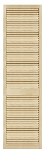 DecoMeister Mobili Porta Lamella Porte Pino Mobili Anteriore Pino Non Trattato Armadio Porta Armadio Aperto Lamelle 494x2013 mm Singolo legno massiccio a venatura naturale