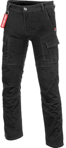 Büse Fargo Motorrad Textilhose, schwarz, 50