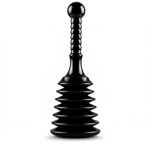 Heavy Duty Toilet Plunger Sink Drain Unblocker Tool Strong Suction Bathroom Kitchen Shower Drain Unblocker for Toilet Sink Kitchen Bathroom Drain - Powerful Plungers for Unblocking.