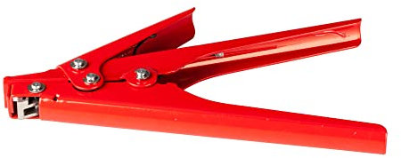 POLY POOL - PP1317 Pinza per Fascette 2,4 - 9 MM per Tendere e Tagliare in Nylon - Apri e Chiudi Fascette Plastica Lunghe