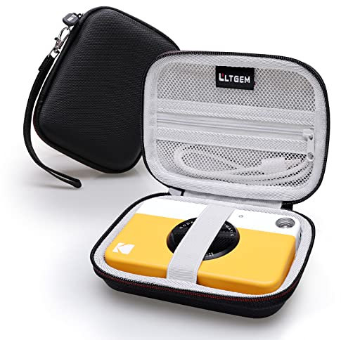 L LTGEM Hard Case for Kodak Printomatic, Step, Step Touch, Kodak Smile or HP Sprocket or Polaroid Snap, Snap Touch Instant Print Digital Camera - Portable Travel Bag