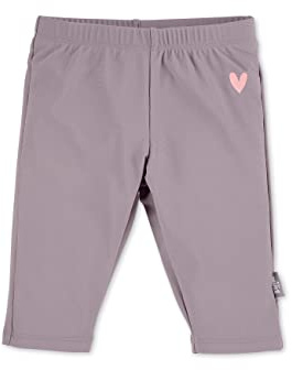Sterntaler Leggings Herz - Baby Badehose mit Kordelzug - UV-Schutz 50+ Bademode - Mädchen Schwimmhose mit Windeleinsatz bis Größe 86/92 - Baby und Kinder Schwimmkleidung - pastellviolett Größe 68