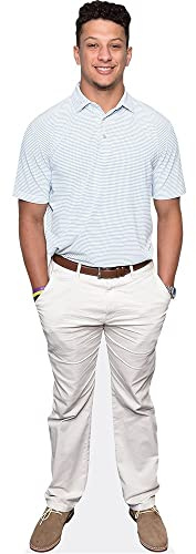 Patrick Mahomes (White Outfit) Pappaufsteller mini