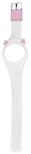 BEN NEVIS Silikon Ersatzarmband mit Edelstahl Metall Schließe Rund