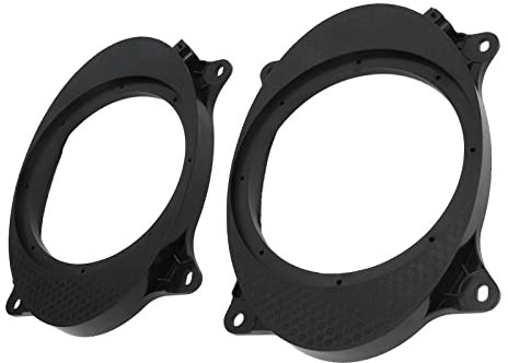 Door Speaker Adapter Spacer Rings Speaker Adapter High Strength Abrasion Resistant Nonfading Easy Installation With 2 Wires For Car (6X9)
