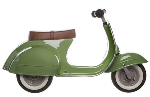 Ambosstoys Primo Basic Vollmetall-Lauflernroller, im klassischen Scooter Design, grün I für Kinder ab 2 bis 5 Jahren I Fördert das Gleichgewicht