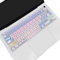 Cute Keyboard Cover for 2021 2020 MacBook Air 13 inch (Model: A2179 A2337) M1 Chip, Silicone Protective Skin, Cute Bunny