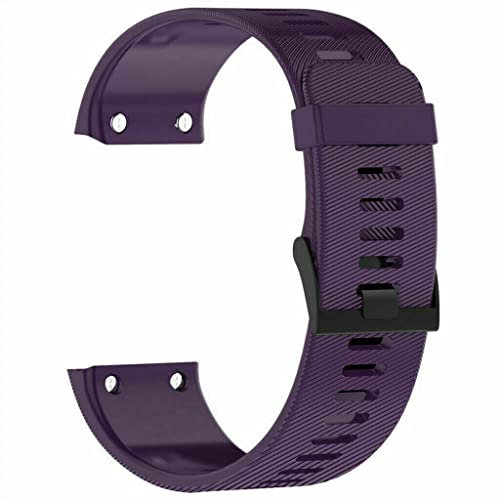 TJGLTD Bracelet de montre de rechange unisexe en silicone compatible avec Garmin Forerunner 30 35, taille unique, Silicone