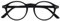 OPULIZE REY Lesebrille - Runder Retro-Rahmen - Mattschwarz - Herren Damen - Federscharniere - R56-1 - +2.00