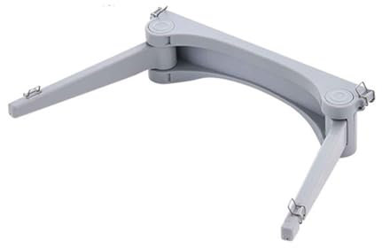 JUSHZ Support Sac Poubelle Porte Sac Poubelle Porte-Sacs Poubelle à Suspendre Camping Pliable Exterieur sous évier Fixé Au Mur Pliable Cadre De Support (27x17x5cm,Gray)