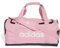 adidas Unisex Essentials Linear Duffel Bag, True pink/Black/White, S