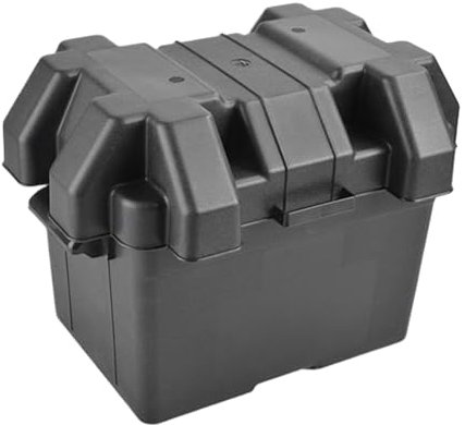Boîtier étanche pour batterie marine, boîte de rangement de batterie, support de batterie automobile, grande boîte de batterie robuste, rangement de batterie marine pour bateaux, camping-cars,