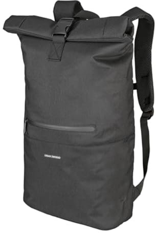 URBAN ZWEIRAD Roll-Top Rucksack 30l - Fahrrad-Rucksack für den Alltag - Wasserabweisend & sehr individuell packbar (Dunkelgrau)