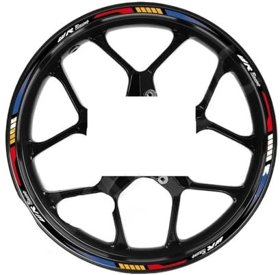 Adhesivo de depósito de Combustible Adhesivo para Rueda De Motocicleta, Cinta Reflectante para Llanta De Motocross para Ya&maha WR250R WR250F WR450F WR 250R 250F 450F