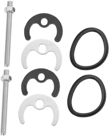 Uonlytech Lot De 2 Accessoires Pour Robinets D'Eau Chaude Et Froide Écrous Pour Robinet D'Évier Machine À Laver Fixation Pour Robinet Simple Kit De Fixation Pour Robinet