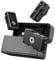 Gamiity Wireless Lavalier Microphone with TF Card Slot for iPhone Android Camera, AI Noise Cancelling with 56H Battery & 656ft Range, Magnetic Clip-On Mic with Wind Muff for Vlog/Interview/Live Stream