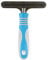 Ancol Ergo Dog Undercoat Rake - Blue Grooming Tool for Heavy Coated Breeds - Removes Dead and Loose Fur from Undercoat - Extra Wide Design for Efficient Use - Medium